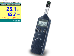 TES-1361C记忆式温湿度表